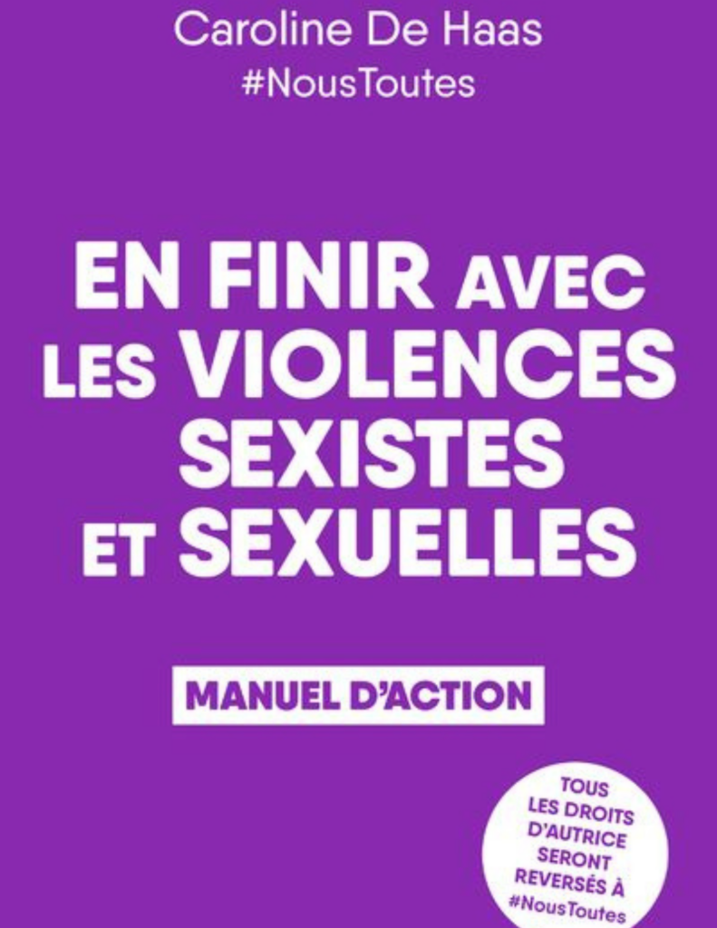 couverture En finir avec les violences sexistes et sexuelles, manuel d'action. Caroline de Haas