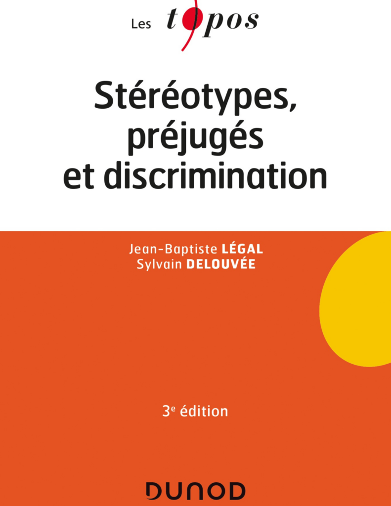 couverture stéréotypes préjugés et discriminations. Jean-Baptiste Légal